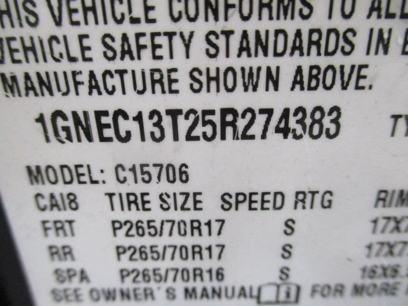 Alternator Classic Style Creased Door Skin Fits 05-07 SIERRA 1500 PICK
