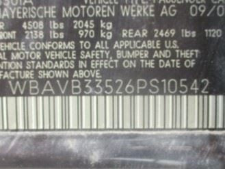 Steering Column Floor Shift Convertible Fits 07-13 BMW 328i 1576182