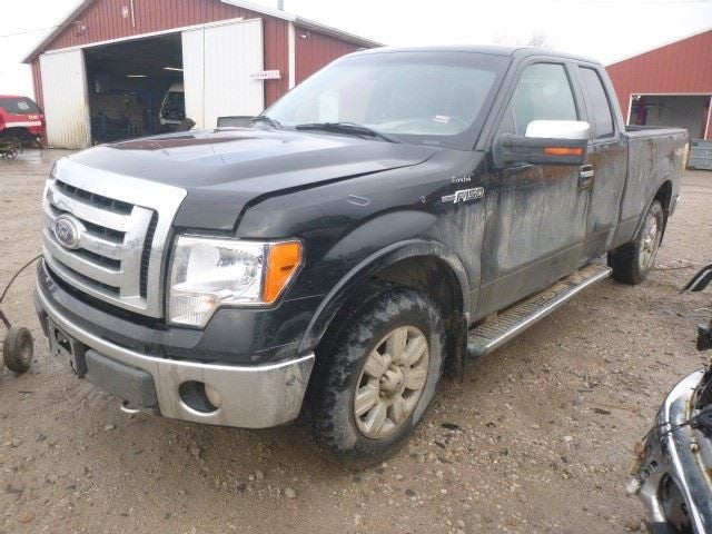 Driver Rear Door Glass Super Cab 4 Door Fits 04-14 FORD F150 PICKUP 15