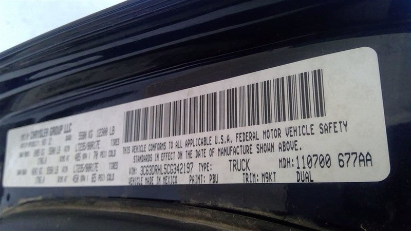 Turbo/Supercharger 6.7L Diesel Fits 10-12 DODGE 2500 PICKUP 1647313