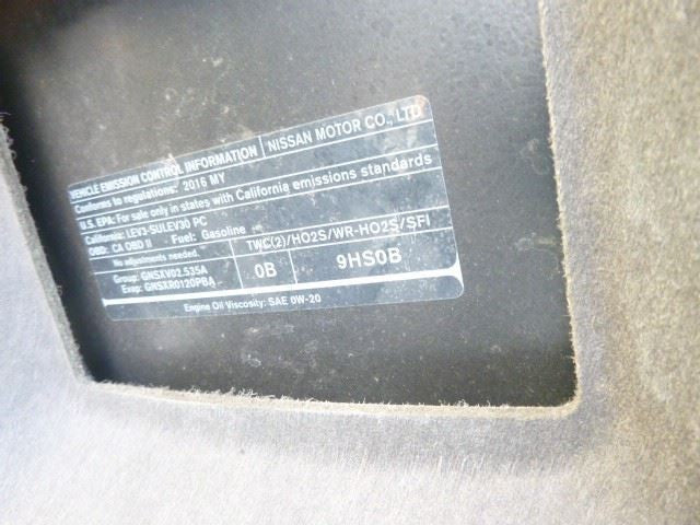 Passenger Side View Mirror Power Sedan Non-heated Fits 13-18 ALTIMA 15