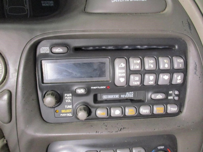 Audio Equipment Radio Opt U1Q Fits 00-02 BONNEVILLE 1881392