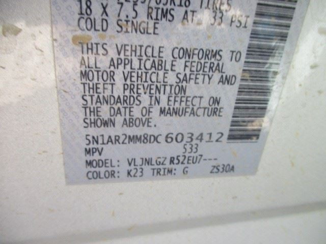 Passenger Corner/Park Light Fog-driving Bumper Mounted Fits 04-19 SENT