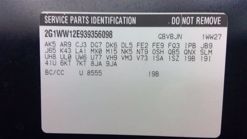 Power Steering Pump Fits 95-05 MONTE CARLO 1911287