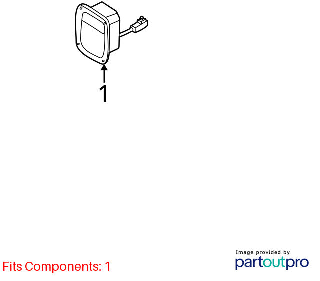 Passenger Right Tail Light Fits 98-06 WRANGLER 1886542