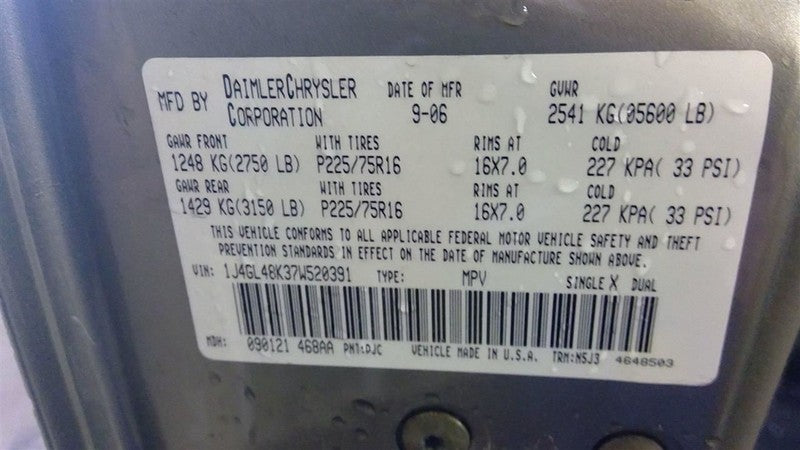 Alternator Denso Manufacturer Fits 01-11 DAKOTA 1692559
