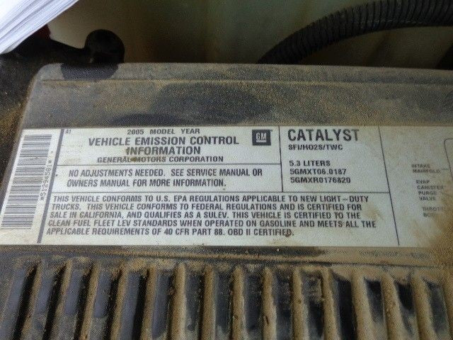 SIERRA 1500 2005 Glove Box 506557