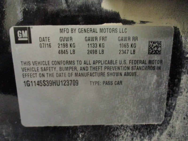 Fuse Box Engine Fits 16-20 IMPALA 1897361