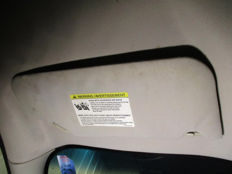 Driver Sun Visor With Illumination Fits 07-10 EDGE 1951870