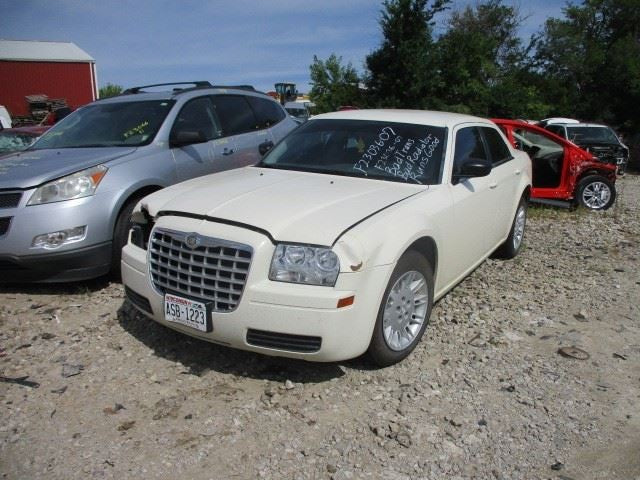 Driver Side View Mirror Fixed Black Textured Fits 05-10 300 1499262