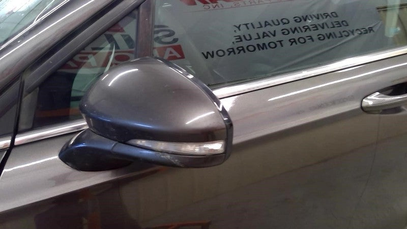 Driver Side View Mirror Power Removable Painted Cover Fits 15-17 FUSIO