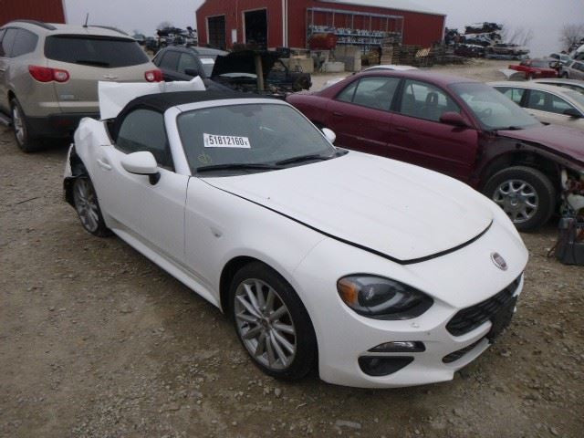 Passenger Caliper Front Without Brake Option BR4 Fits 17-18 124 SPIDER