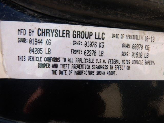 Automatic Transmission 2.4L ID 68197729 Fits 13-16 DART 1663200