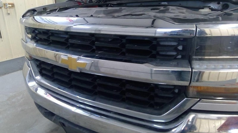 Grille Classic Style Chrome Surround Fits 16-19 SILVERADO 1500 PICKUP 