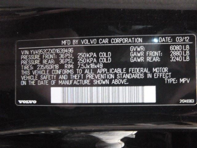 AC Compressor 6 Cylinder Fits 13-14 VOLVO XC90 1667329