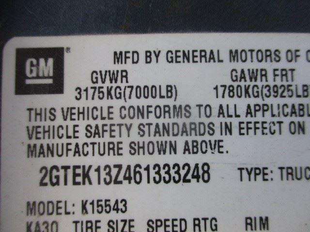 Passenger Right Headlight Fits 99-06 SIERRA 1500 PICKUP 1606657