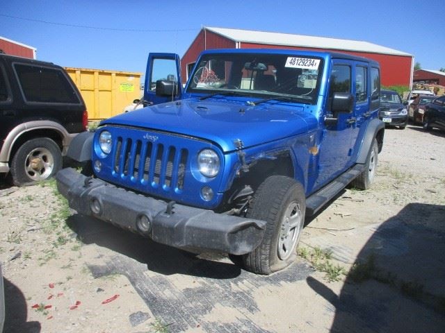 WRANGLER  2016 Front Door Trim Panel 1572458