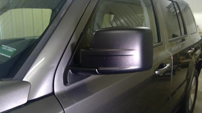Driver Side View Mirror Moulded In Black Power Fits 13-15 PATRIOT 1941