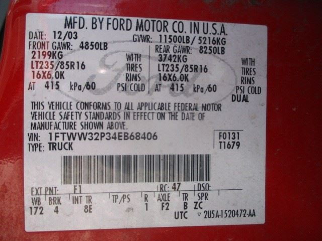 Automatic Transmission 5R110W Torqshift Fits 03-07 FORD F250SD PICKUP 