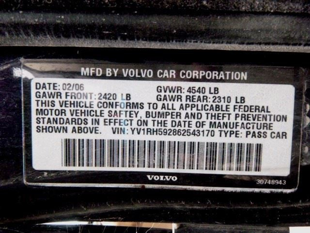 Temperature Control Sedan Fahrenheit Fits 01-09 VOLVO 60 SERIES 161669