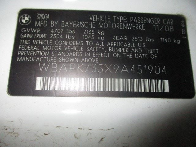 Automatic Transmission Speed 3.0L 6 Cylinder AWD Fits 09-13 BMW 328i 1