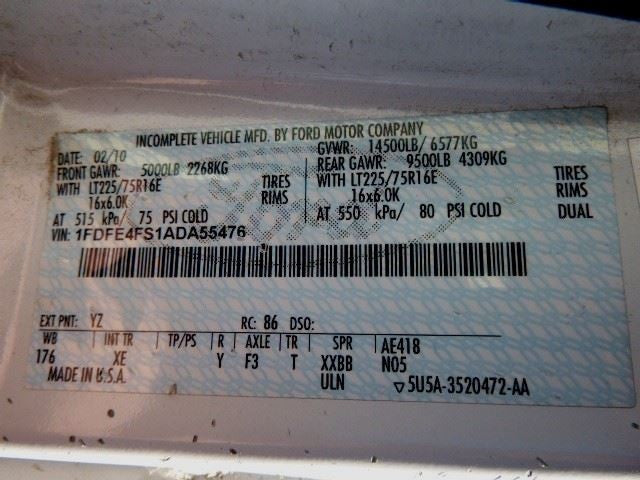 E450SD    2010 Fan Blade 1640309
