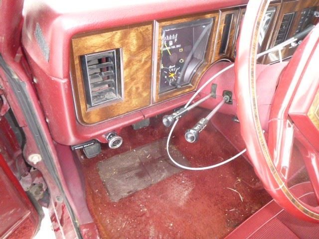 1982 Mercury Cougar Driver Side Rear Left Inner Trim Door Panel