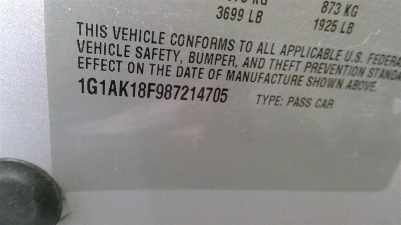 Starter Motor Fits 10-17 EQUINOX 1671335