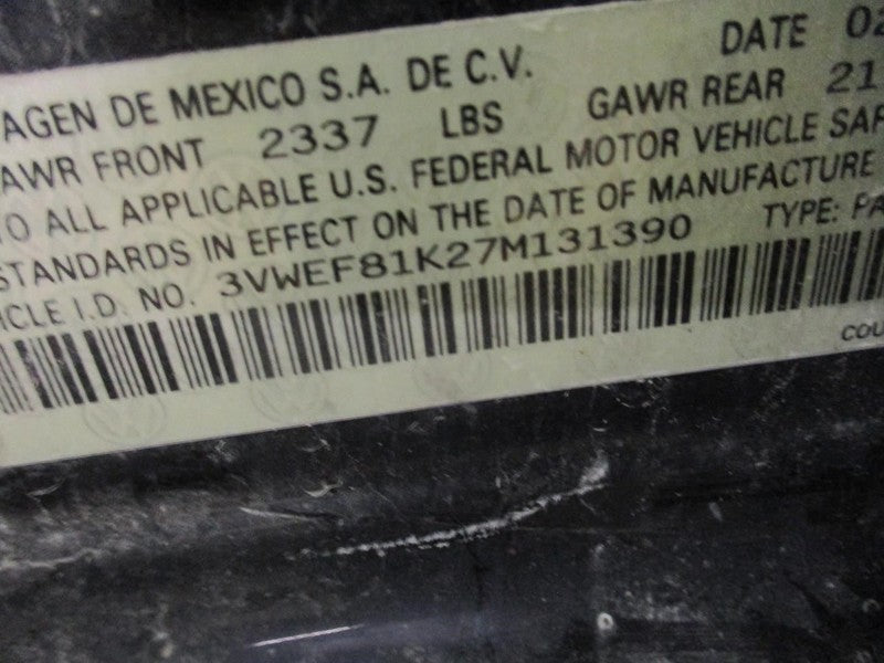 Starter Motor Bosch Manufacturer Fits 05-14 JETTA 1898695