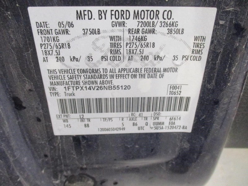 Alternator 8-280 Fits 04-08 FORD F150 PICKUP 1711394