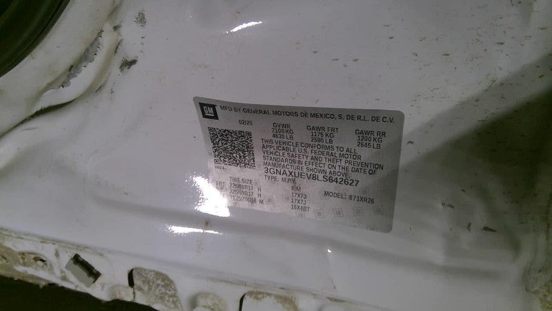EQUINOX   2020 Hatchback Strut 1918227