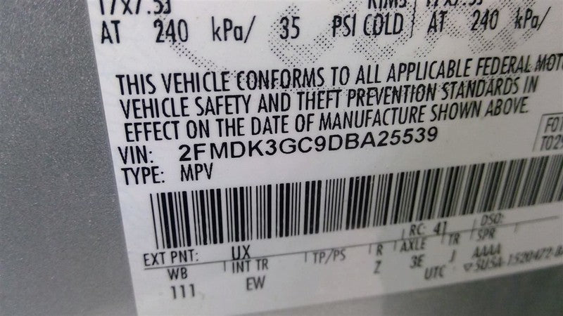 Power Steering Pump Fits 11-15 MKX 1682785