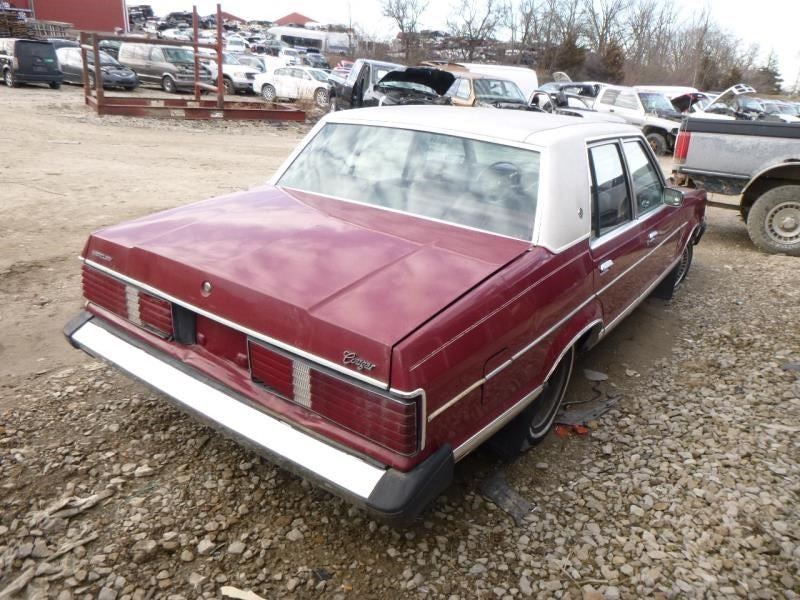 1982 MERCURY COUGAR Passenger Side Right Rear Inner Door Trim Panel