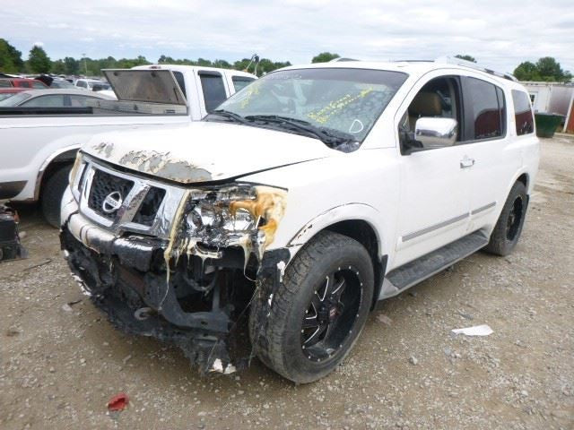 Radiator Fan Motor Fan Assembly Condenser Fits 04-15 ARMADA 1409256