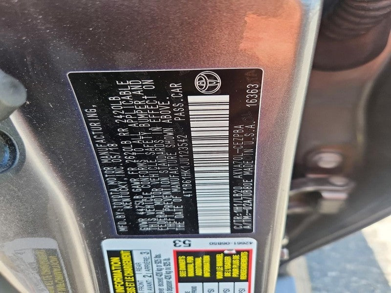 Driver Headlight LED With Black Trim Fits 18-24 CAMRY 2036778
