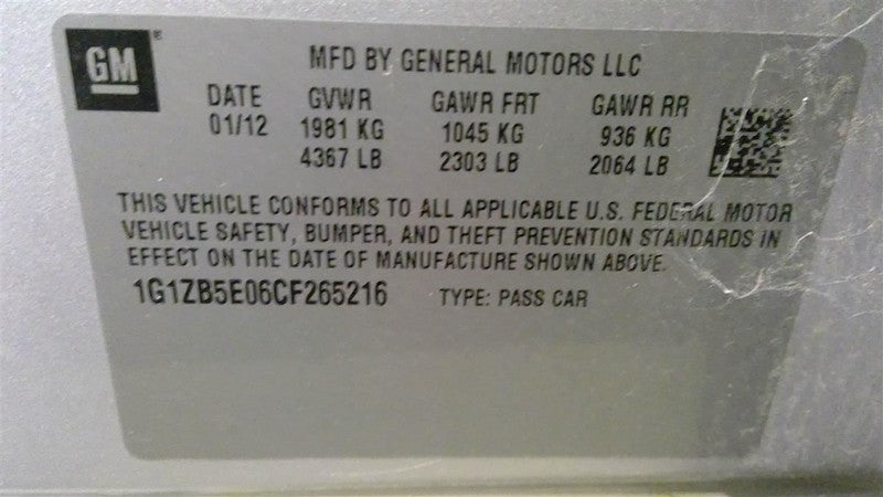 Starter Motor Fits 10-17 EQUINOX 1709218