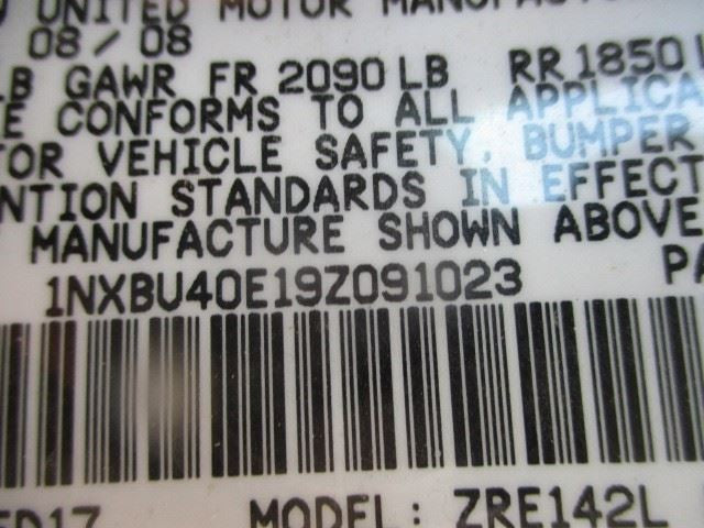 Throttle Body Throttle Valve Assembly 1.8L Fits 09-10 COROLLA 1560205
