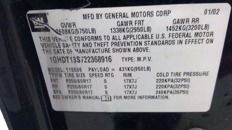 Transfer Case Opt NP4 Fits 04-09 ENVOY 1712136