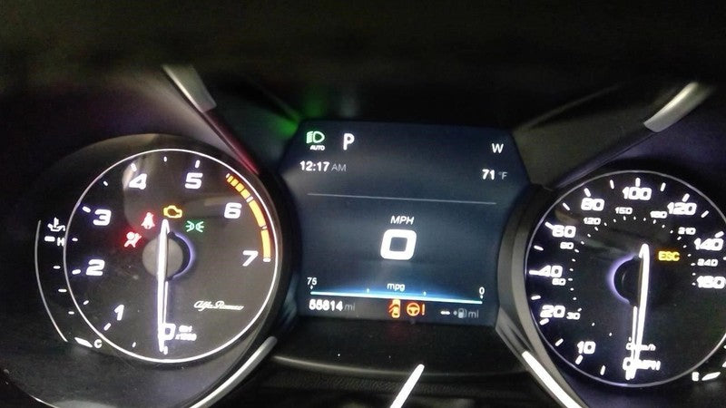Wheel 17x7-1/2 7 Circle Spoke Opt WF5 Fits 17-18 GIULIA 1938834