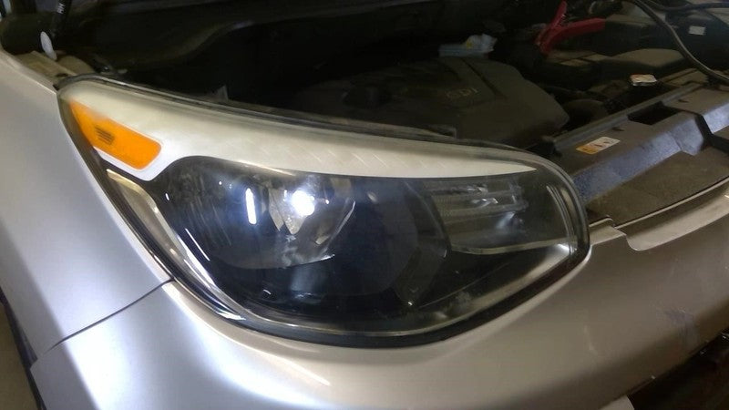 Passenger Headlight Model Halogen Without LED Accent Fits 14-19 SOUL 1