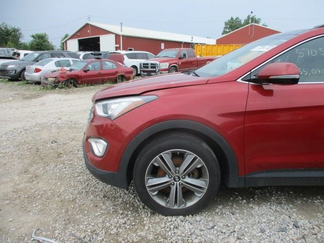 Passenger Headlight Korea Built Halogen Fits 13-16 SANTA FE 1903324