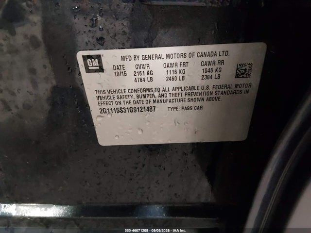 AC Condenser Fits 14-20 IMPALA 2056965