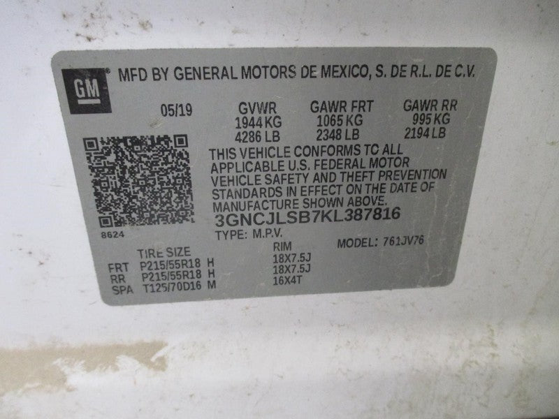 TRAX      2019 Keys/Latches/Locks 1873596