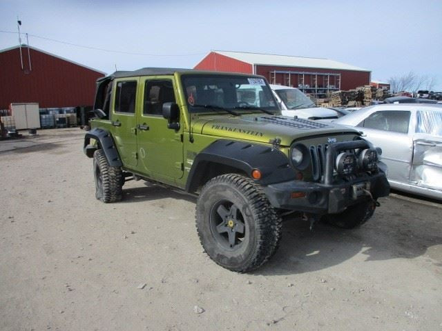 Passenger Right Side View Mirror Manual Fits 07-10 WRANGLER 1471834
