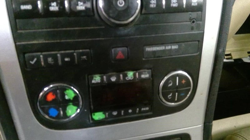 Temperature Control Front Automatic Opt CJ2 Fits 07-12 ACADIA 1871445