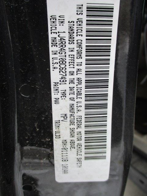Grille Laredo VIN A 7th Digit Lower Fits 11-13 GRAND CHEROKEE 1230289