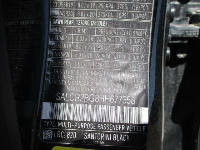 Automatic Transmission Fits 16-17 DISCOVERY SPORT 1503717