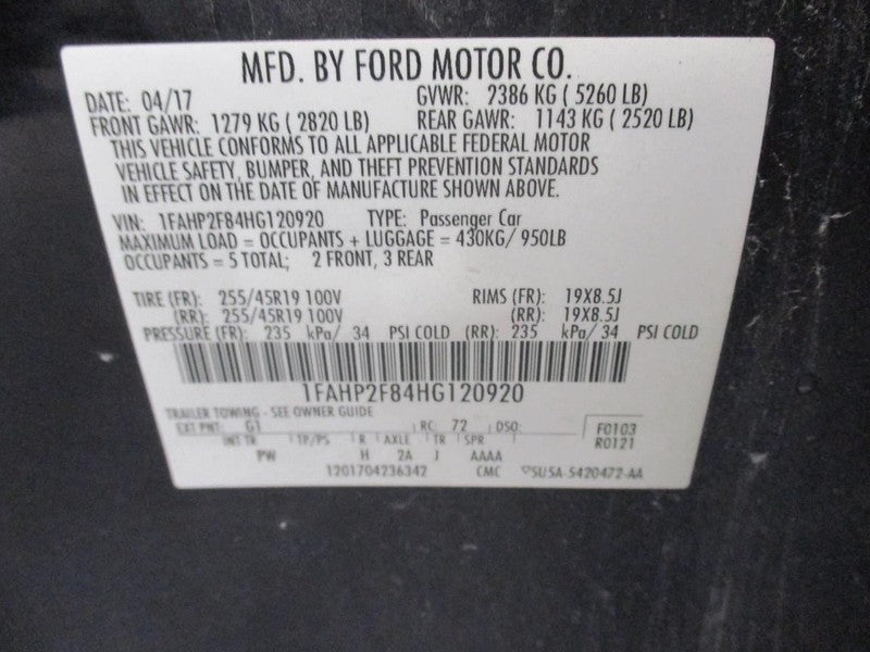 Automatic Transmission 6 Speed 3.5L FWD Fits 11-18 EDGE 1685873