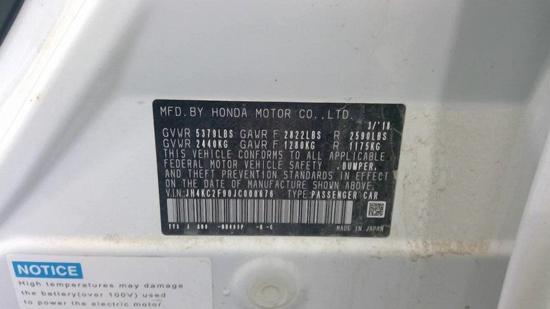 Speedometer MPH AWD Fits 18-20 RLX 1933562