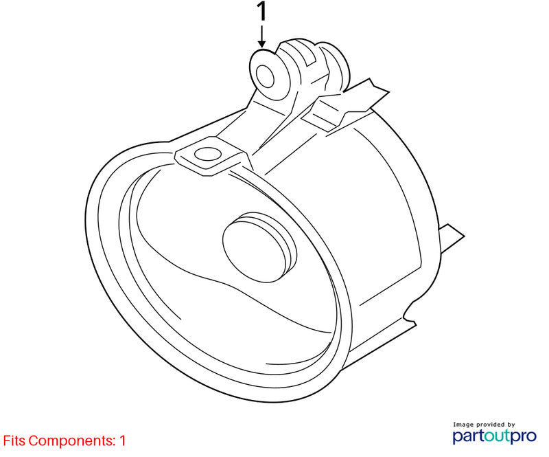 Passenger Corner/Park Light Fog-driving Bumper Mounted Fits 12-15 BMW 